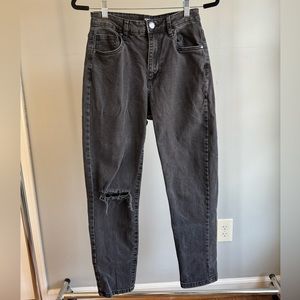 Cotton:On Black Mom Jeans